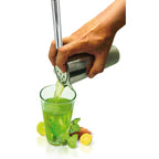 Conjunto de cocktail profissional de 8 peças com estojo