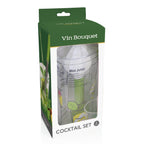 Set de cóctel con coctelera y accesorios ABS