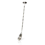 Colher de cocktail torcida de 25 cm