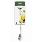 Colher de cocktail torcida de 25 cm