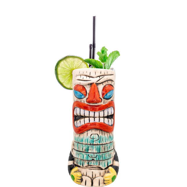 Vaso Tiki para cócteles tropicales