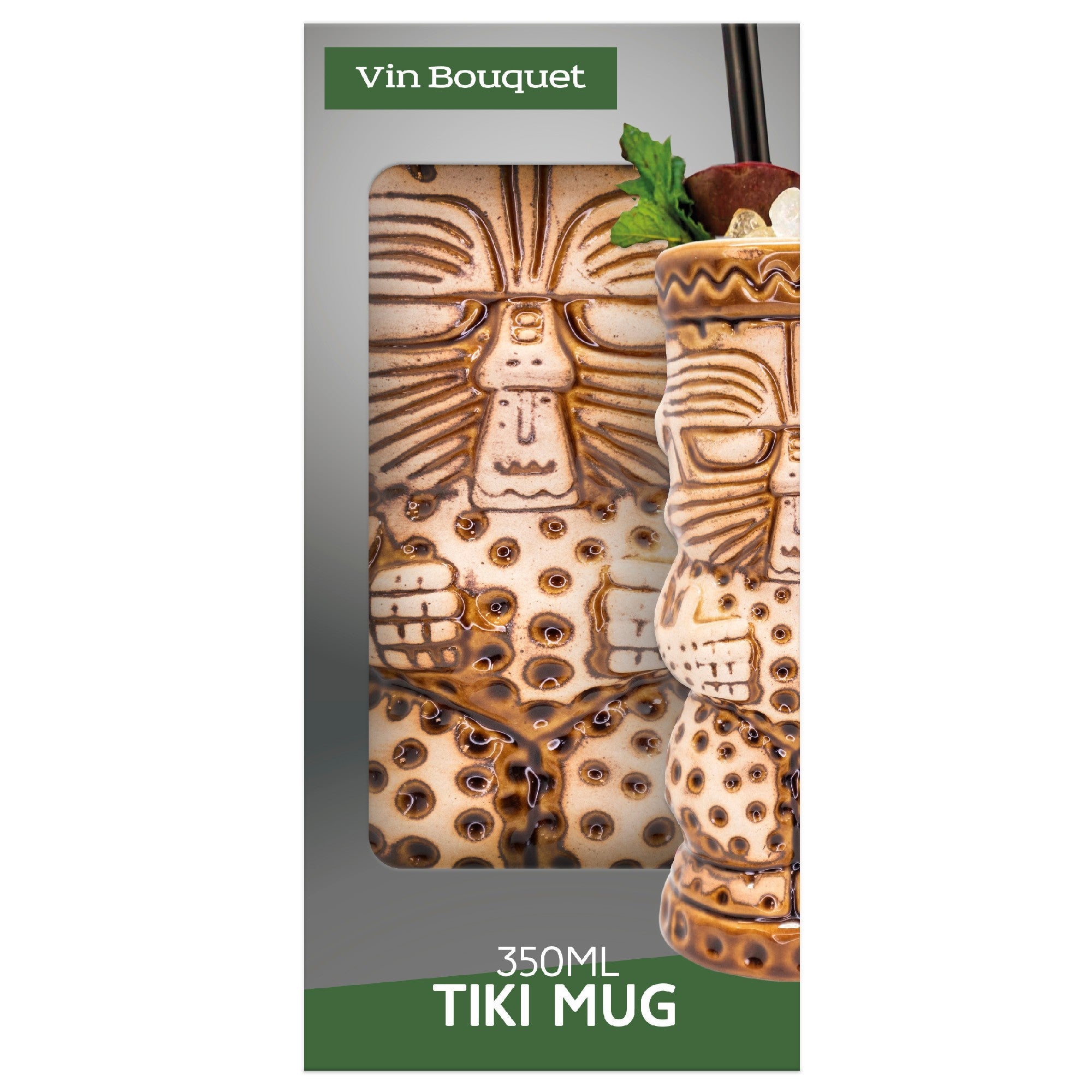 Copo Tiki para cocktails tropicais