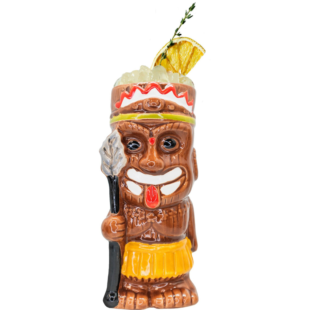 Copo Tiki para cocktails tropicais