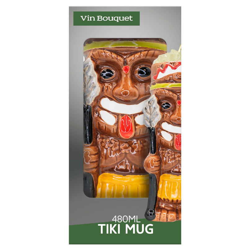 Vaso Tiki para cócteles tropicales