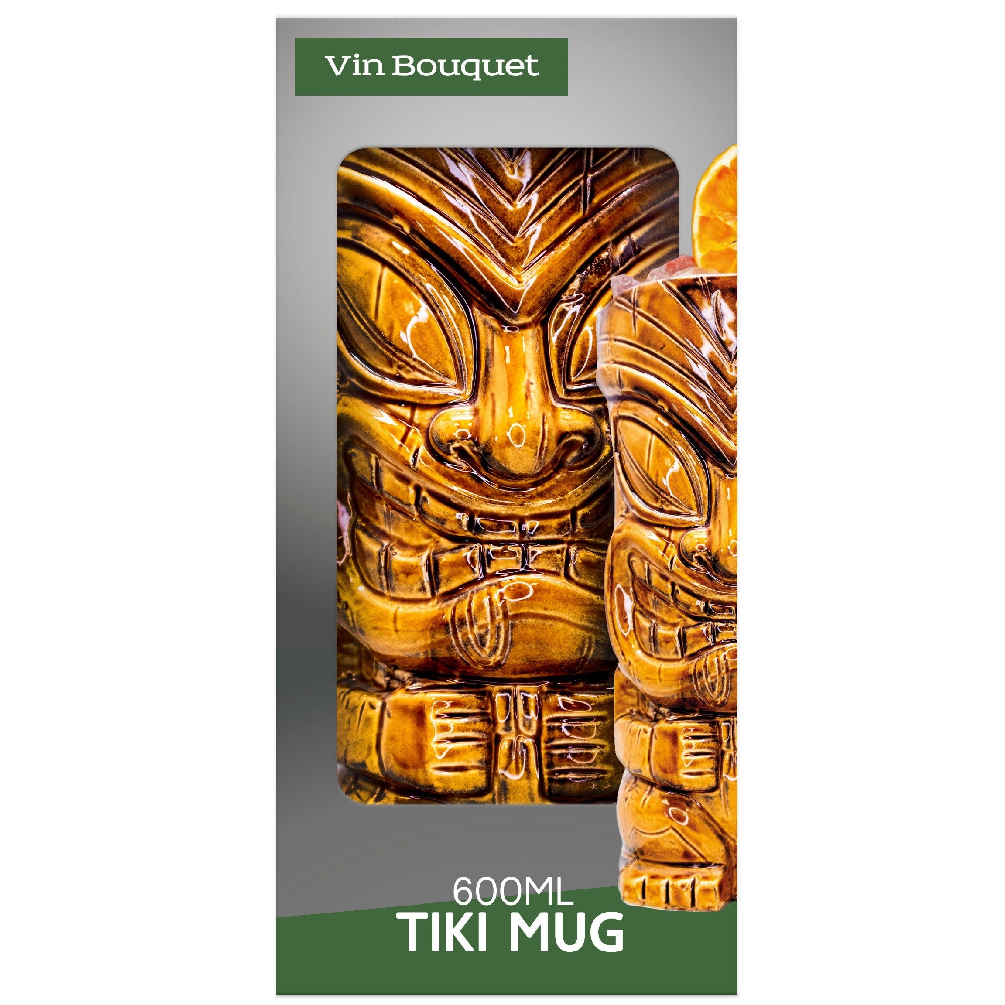 Copo Tiki para cocktails tropicais