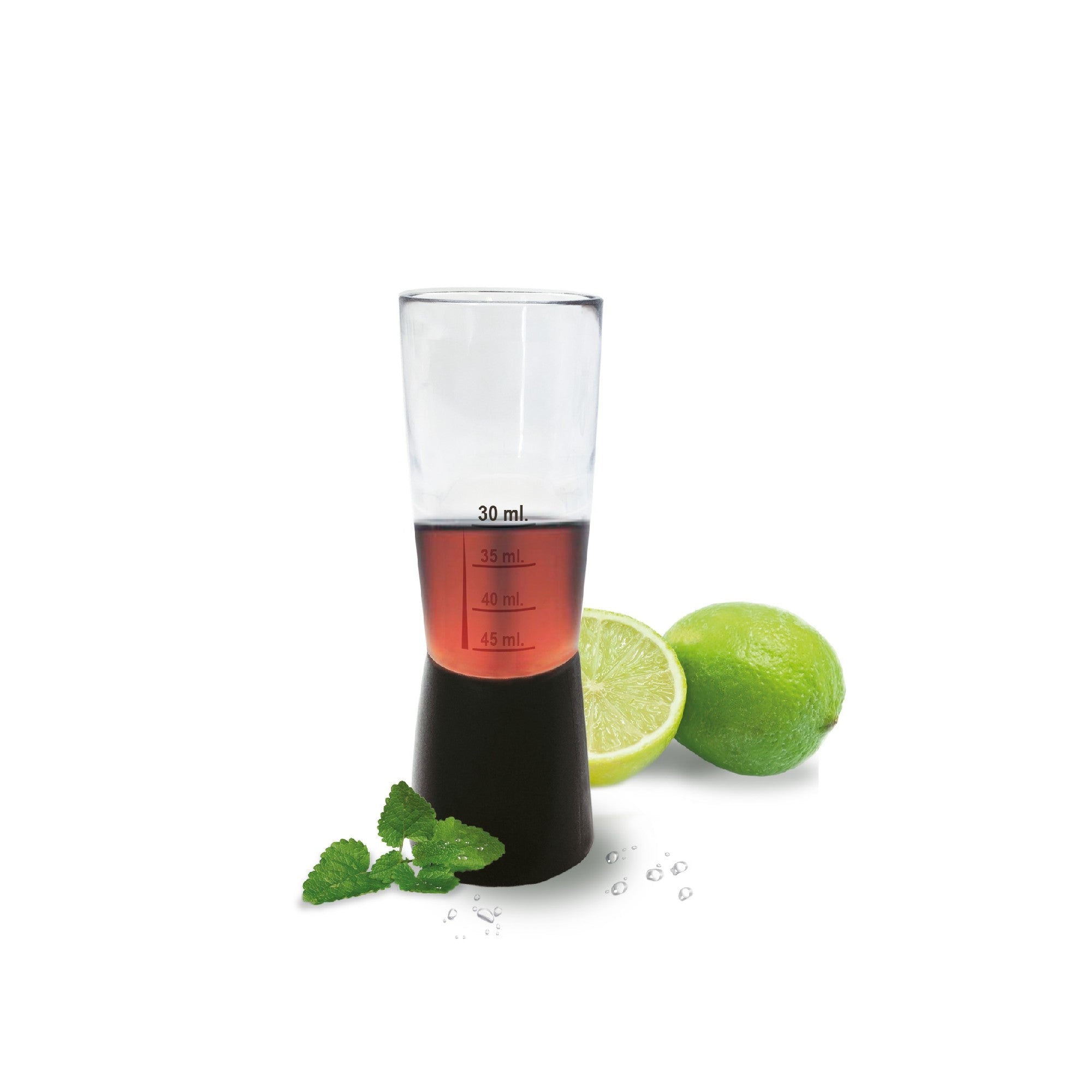 Medidor de cocktail ajustável para 30–45 ml de bouquet de vinhos