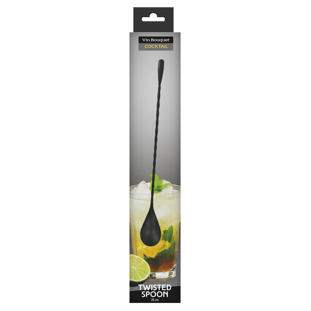 Cuchara de Cóctel Negra