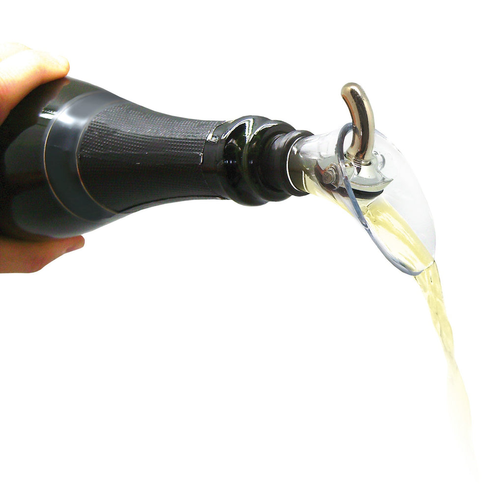 2-in-1 bottle pourer and stopper