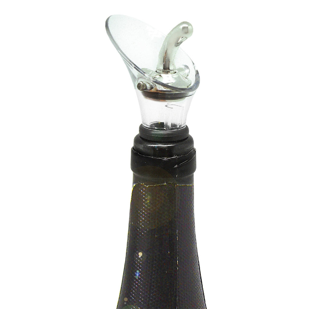 2-in-1 bottle pourer and stopper