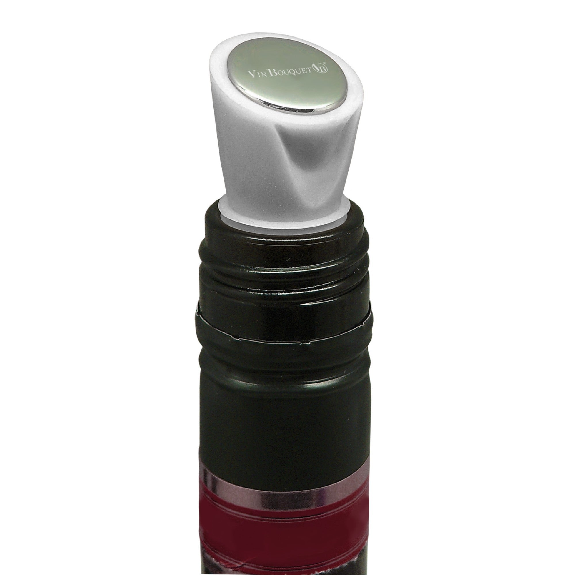 Set of 2 silicone bottle stoppers
