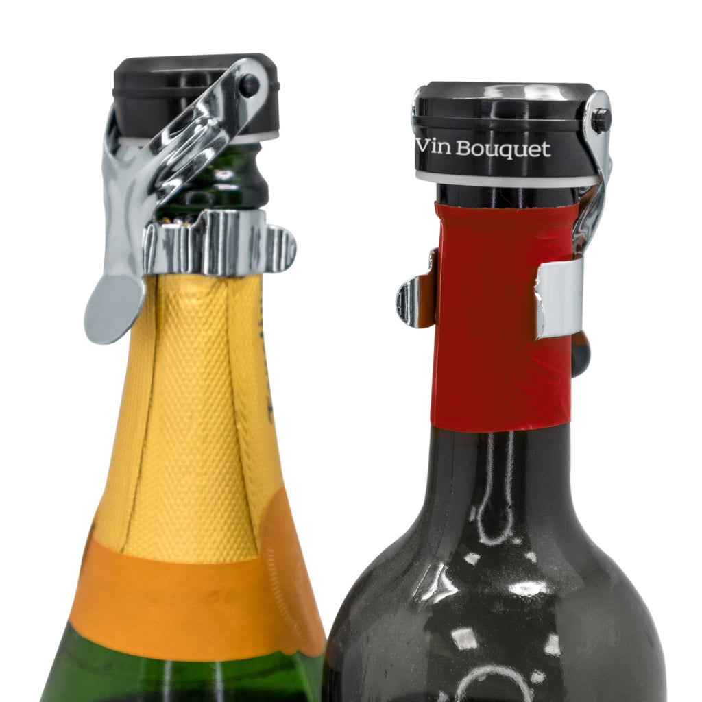 Tapón hermético metálico para vino y champán