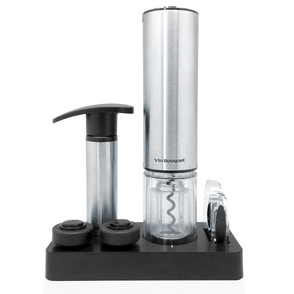 Electric Corkscrew and Vacuum Pump