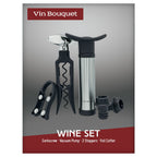 Twist Corkscrew and Vacuum Pump Set