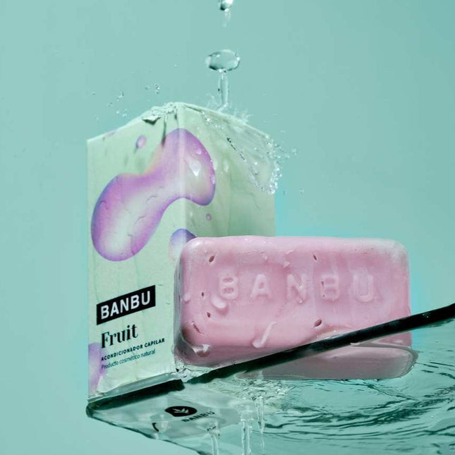 Acondicionador sólido pelo rizado 3 en 1 con brillo