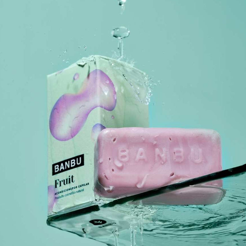 Acondicionador sólido pelo rizado 3 en 1 con brillo