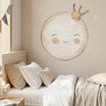 Small Moon Wall Decal for Kids 70x70cm | For Children