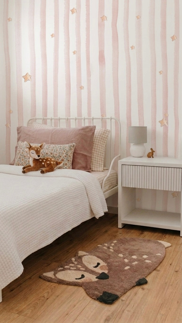 Tapete infantil 70x110 cm em algodão | Lavável