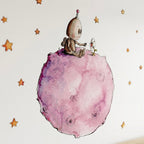 Botty on the planet decorative vinyl for children