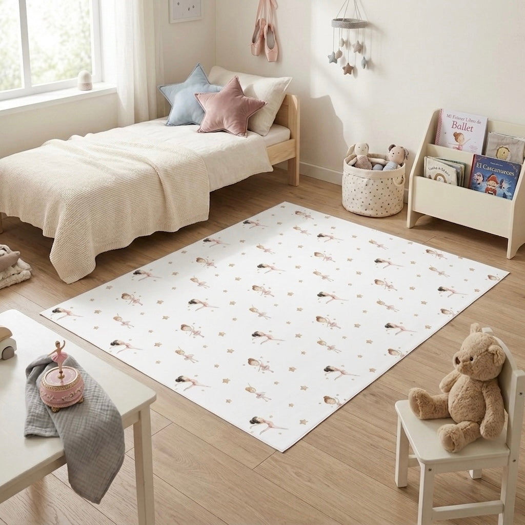 Non-slip children's vinyl rug | 120x160cm