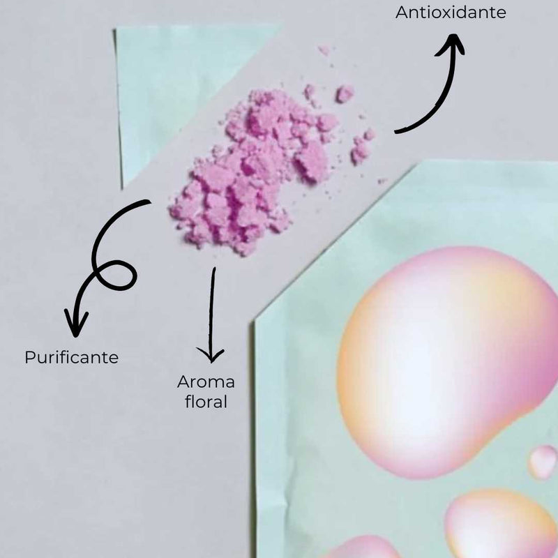 Gel de ducha sólido con aroma floral para uso diario