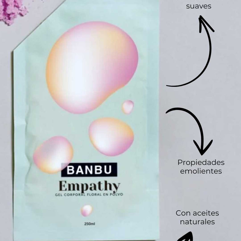 Gel de ducha sólido con aroma floral para uso diario