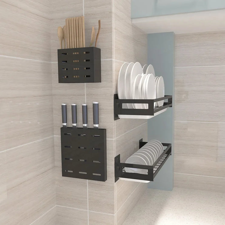 Kitchen organizer shelves