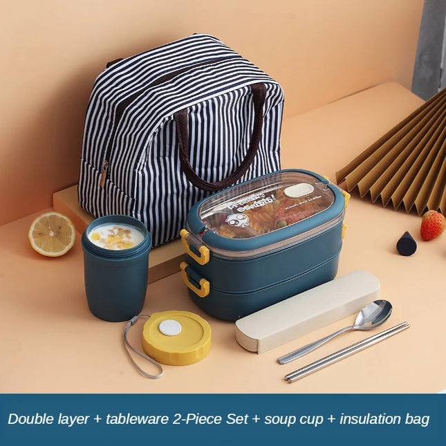 Pack de fiambrera multinivelTáperesHome & Garden > Kitchen & Dining > Food & Beverage Carriers > Lunch Boxes & Totes > Lunch Bags