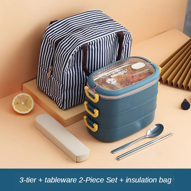 Pack de fiambrera multinivelTáperesHome & Garden > Kitchen & Dining > Food & Beverage Carriers > Lunch Boxes & Totes > Lunch Bags