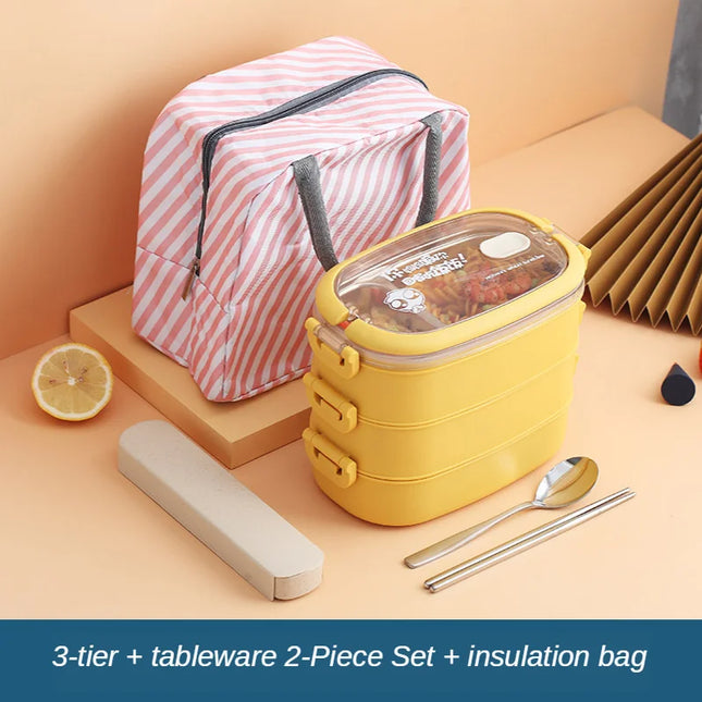 Pack de fiambrera multinivelTáperesHome & Garden > Kitchen & Dining > Food & Beverage Carriers > Lunch Boxes & Totes > Lunch Bags