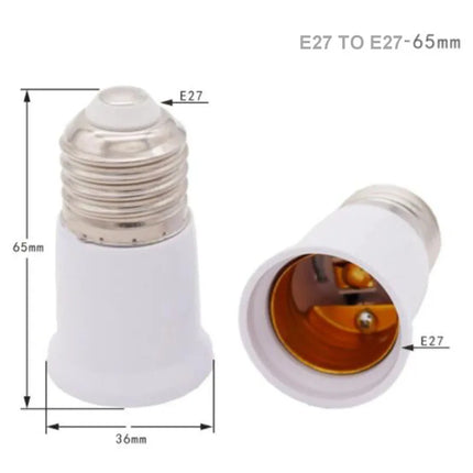 E27 to E27 lamp holder extender