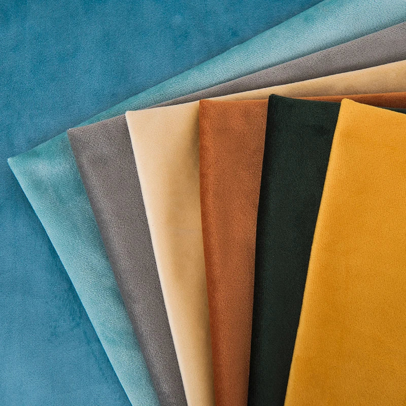 Fundas para cojines cuadrados de aspecto terciopelo en colores lisos sólidosFundas de cojines