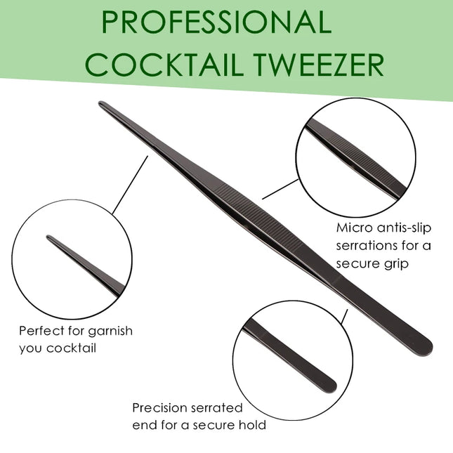 Professional cocktail tongs