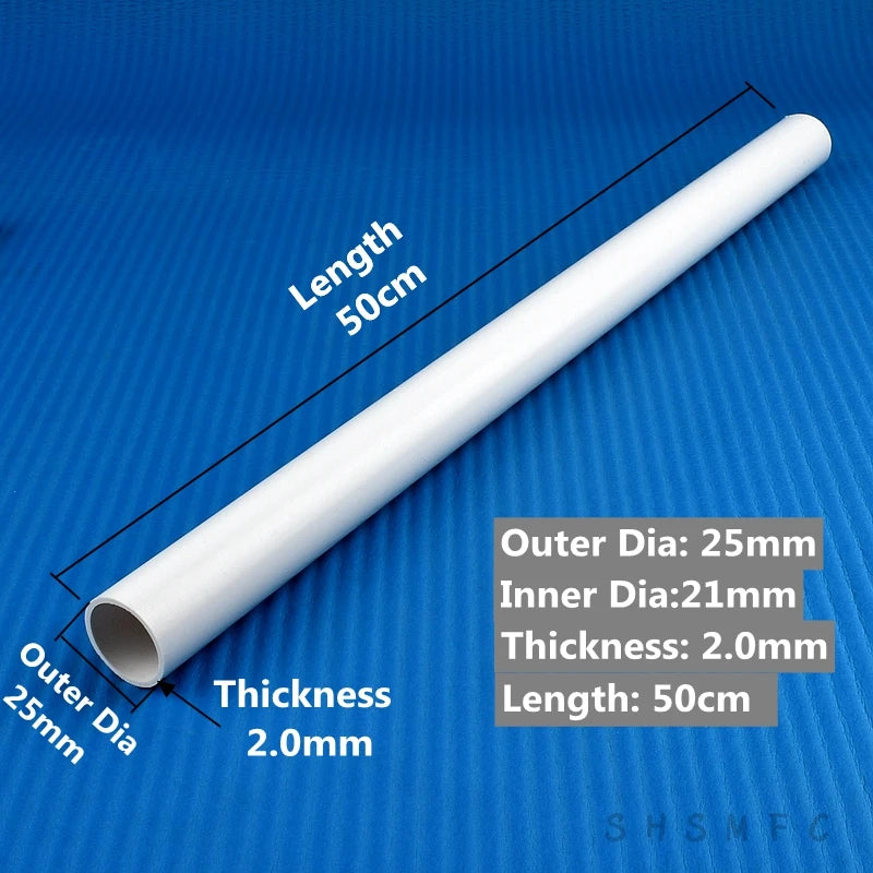Tubo de PVC blanco para riego y acuarios 50cmTubos y conexionesHardware > Plumbing > Plumbing Pipes > Supply Pipes