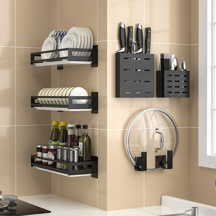 Kitchen organizer shelves