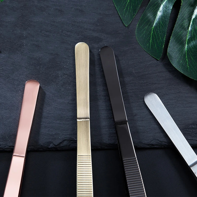 Precision curved tip tweezers