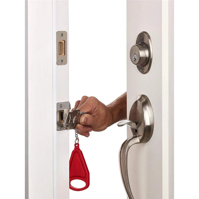 Tope de seguridad portátil para puerta con estucheTopes de puertaHardware > Building Materials > Door Hardware > Door Stops