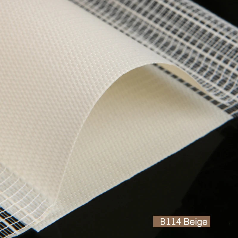 Estor enrollable de cebra de doble capa en colores neutrosPersianas