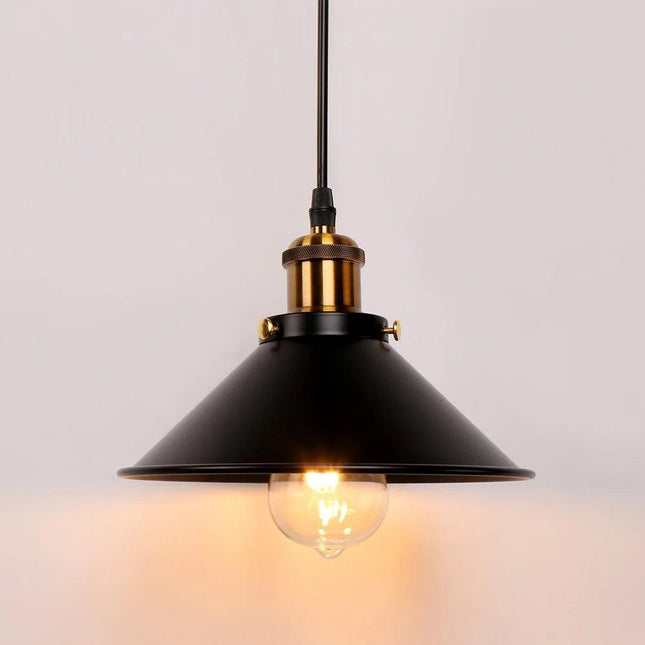 Industrial retro metal pendant lamp