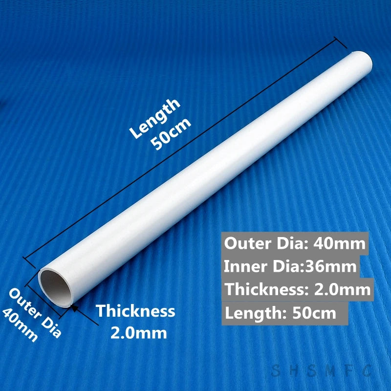 Tubo de PVC blanco para riego y acuarios 50cmTubos y conexionesHardware > Plumbing > Plumbing Pipes > Supply Pipes