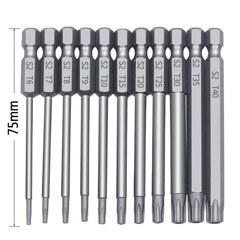 Juego de puntas de seguridad a prueba de manipulacionesDestornilladoresHardware > Tool Accessories > Drill & Screwdriver Accessories > Drill & Screwdriver Bits > Screwdriver Bits