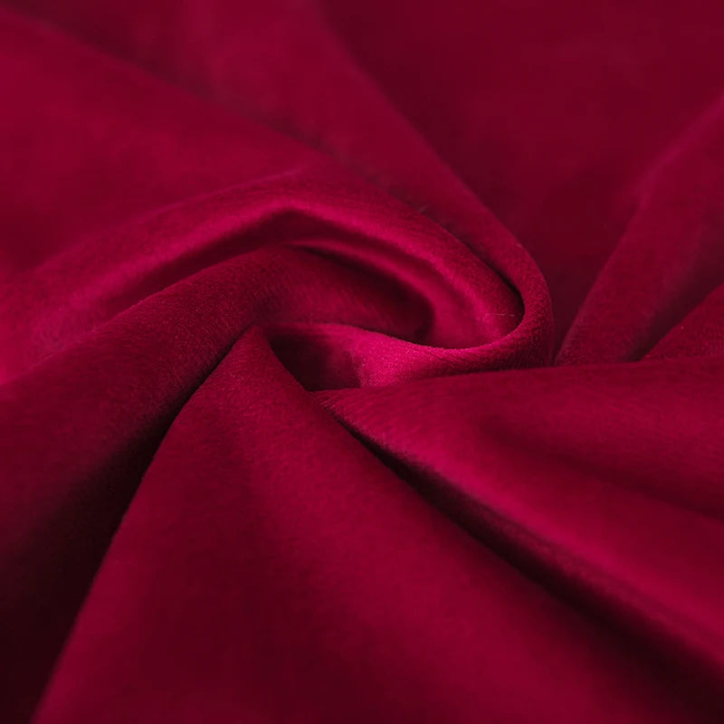 Fundas para cojines cuadrados de aspecto terciopelo en colores lisos clarosFundas de cojines