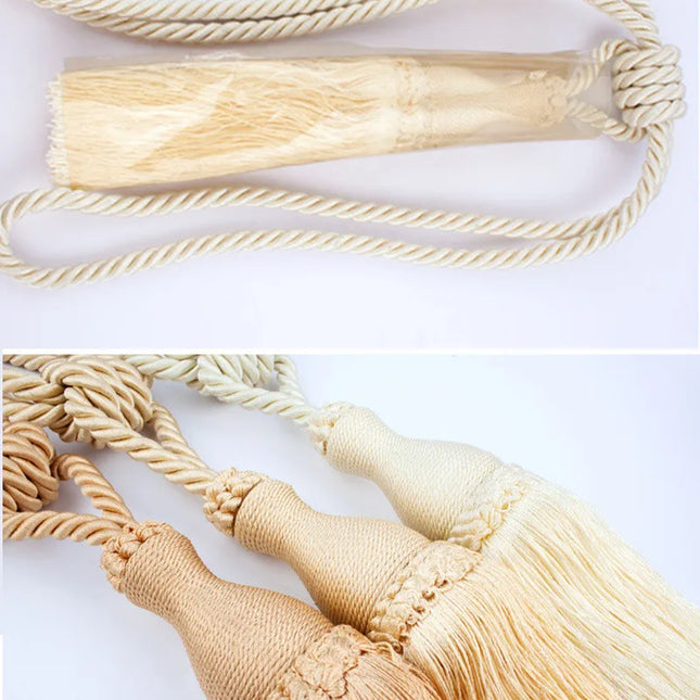 European style curtain clip with tassel