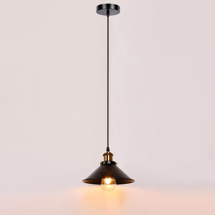 Industrial retro metal pendant lamp