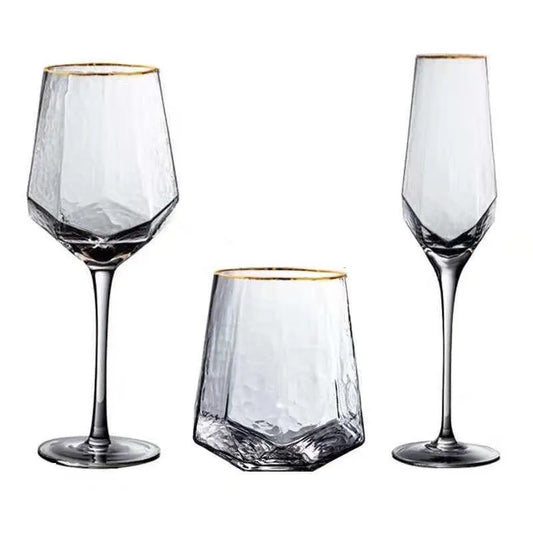 Geometric cups and glasses
