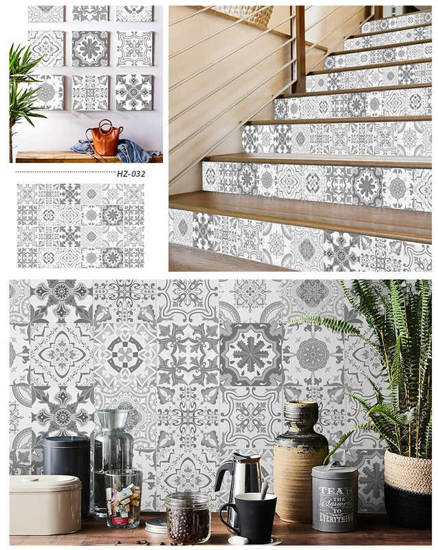 Azulejos artísticos autoadhesivos 3DAdhesivosHome & Garden > Decor > Home Decor Decals