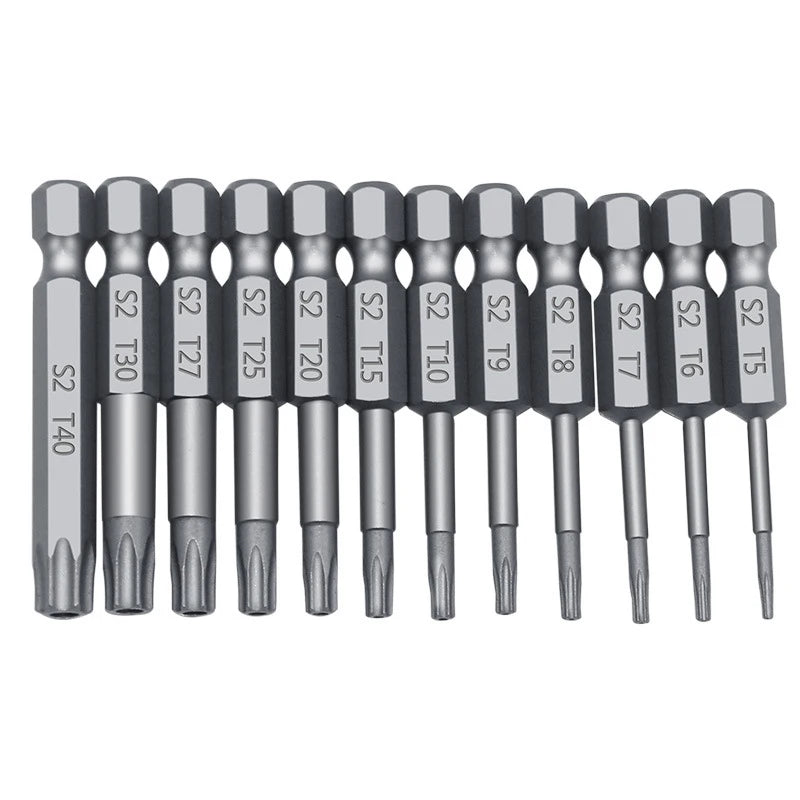 Juego de puntas de seguridad a prueba de manipulacionesDestornilladoresHardware > Tool Accessories > Drill & Screwdriver Accessories > Drill & Screwdriver Bits > Screwdriver Bits