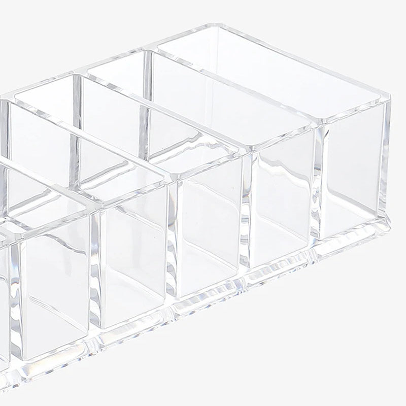 Caja de almacenamiento de cosméticos de acrílico transparenteAlmacenamiento