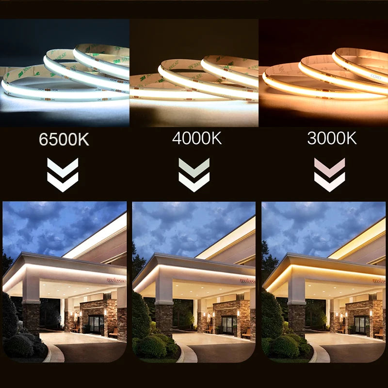 Cinta de luz LED de alta intensidadTiras LED