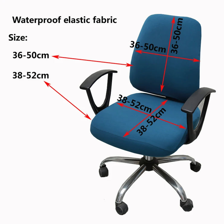 Lycra office chair cover