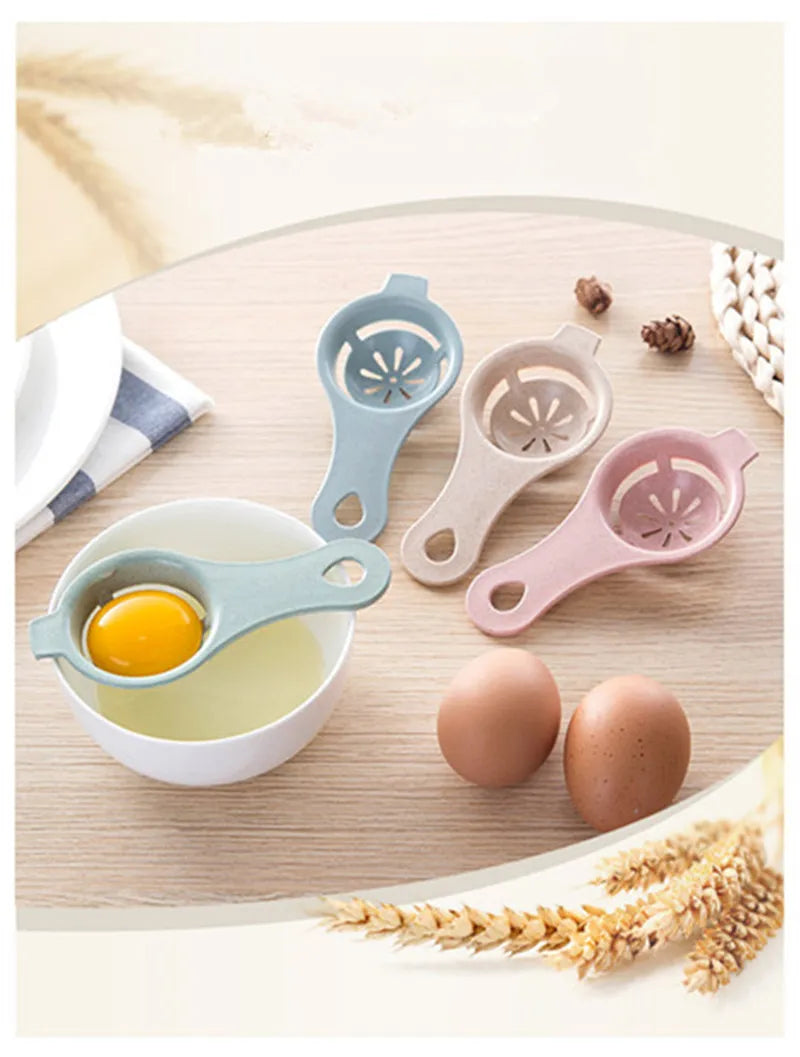 Separador de clara de huevo con mango
